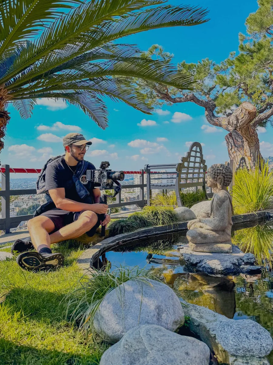 Behind the scenes podcast interview